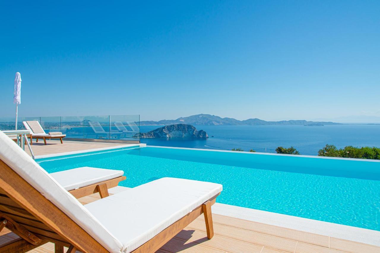 Villa Despina - Marathia View Private Luxury Villa Маратьяс Экстерьер фото