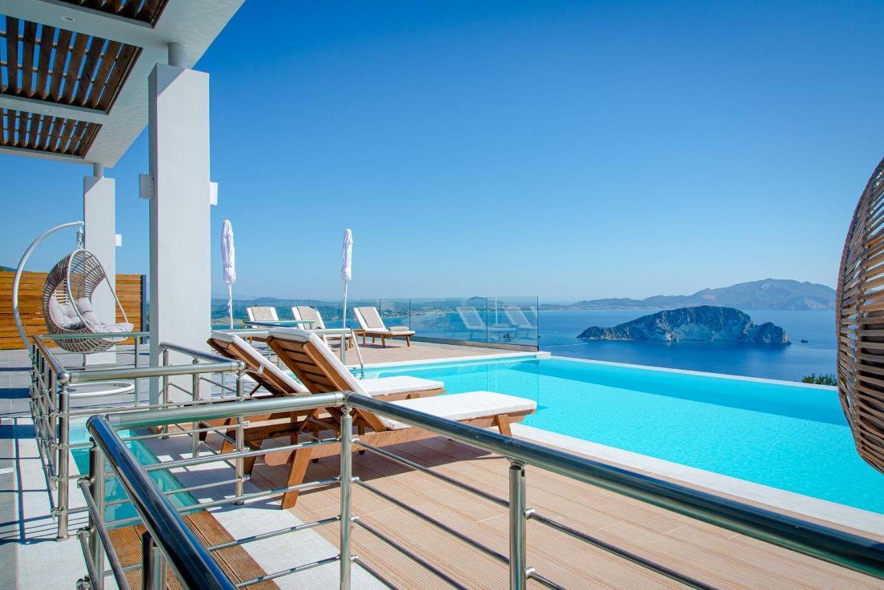 Villa Despina - Marathia View Private Luxury Villa Маратьяс Экстерьер фото
