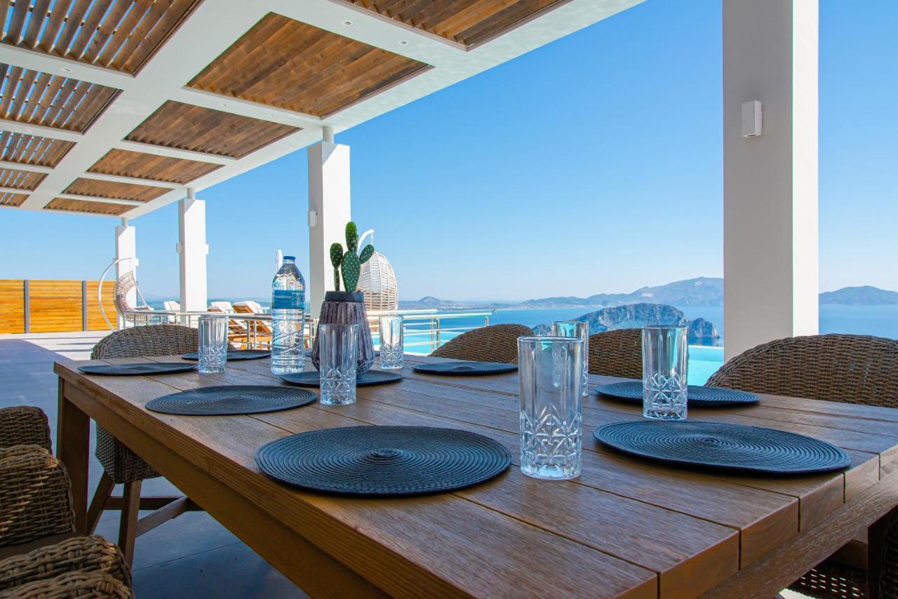 Villa Despina - Marathia View Private Luxury Villa Маратьяс Экстерьер фото