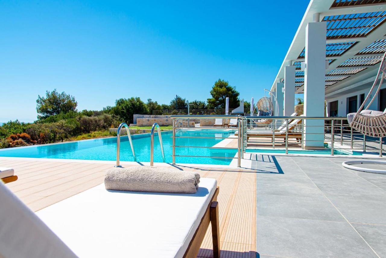 Villa Despina - Marathia View Private Luxury Villa Маратьяс Экстерьер фото