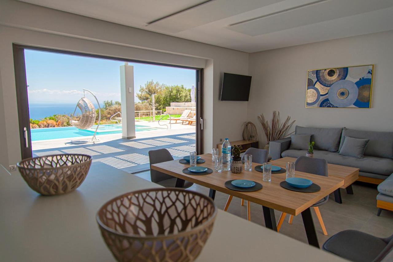 Villa Despina - Marathia View Private Luxury Villa Маратьяс Экстерьер фото
