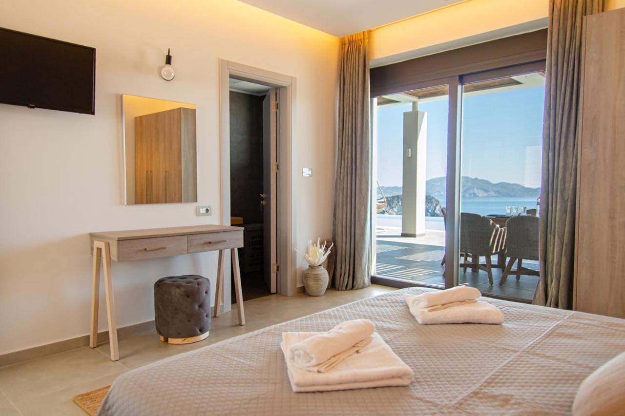 Villa Despina - Marathia View Private Luxury Villa Маратьяс Экстерьер фото