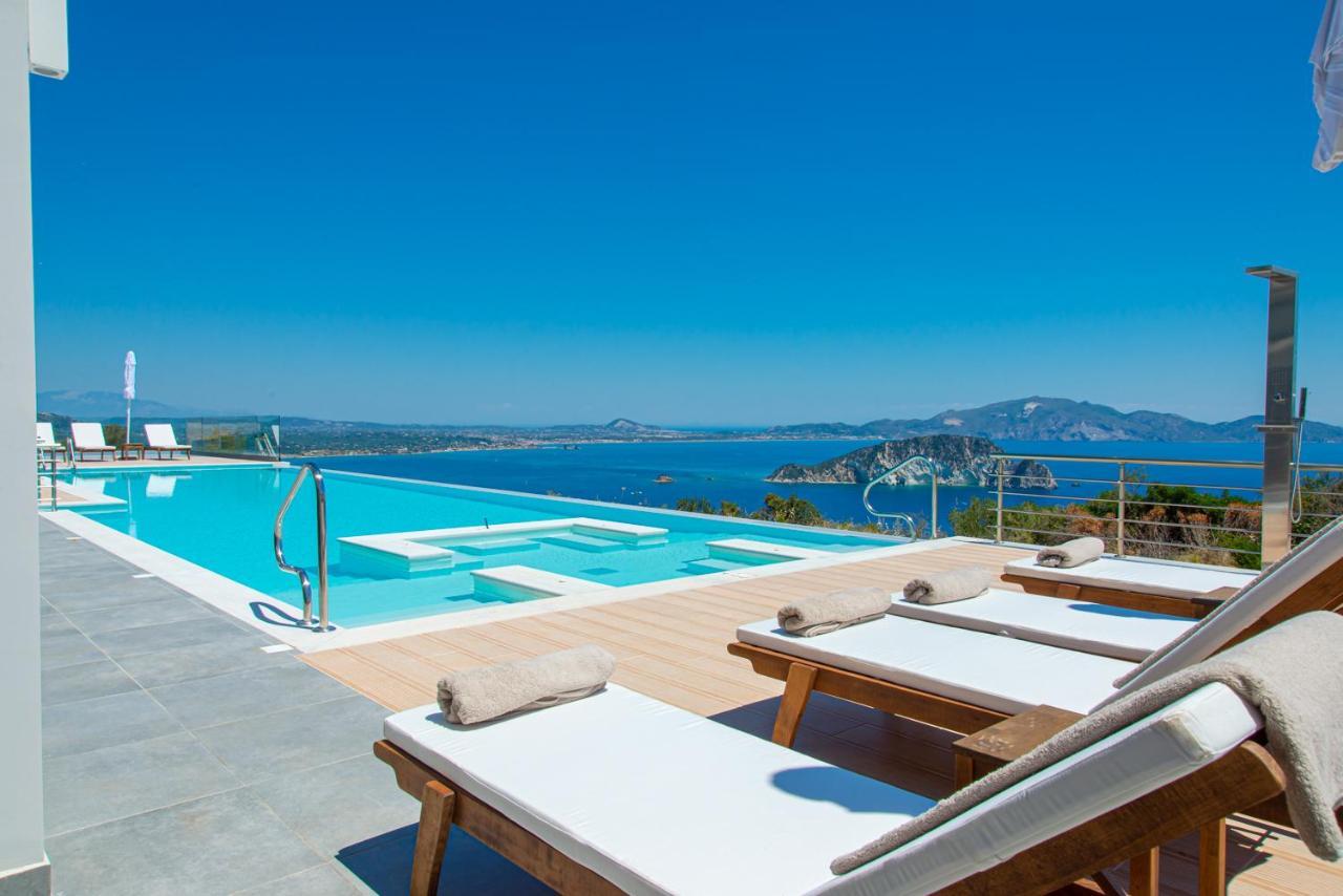 Villa Despina - Marathia View Private Luxury Villa Маратьяс Экстерьер фото