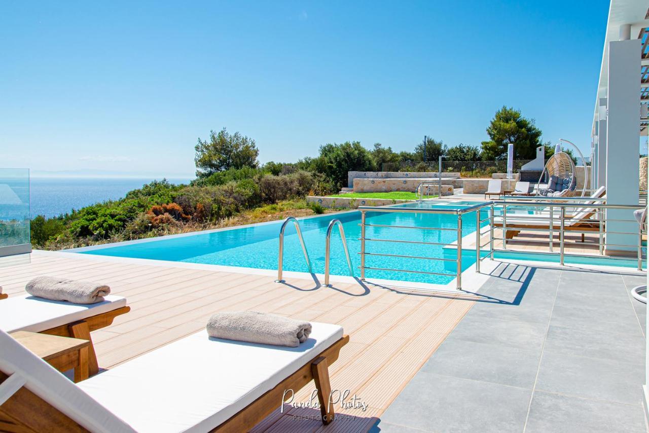 Villa Despina - Marathia View Private Luxury Villa Маратьяс Экстерьер фото