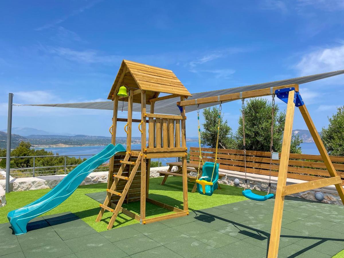 Villa Despina - Marathia View Private Luxury Villa Маратьяс Экстерьер фото